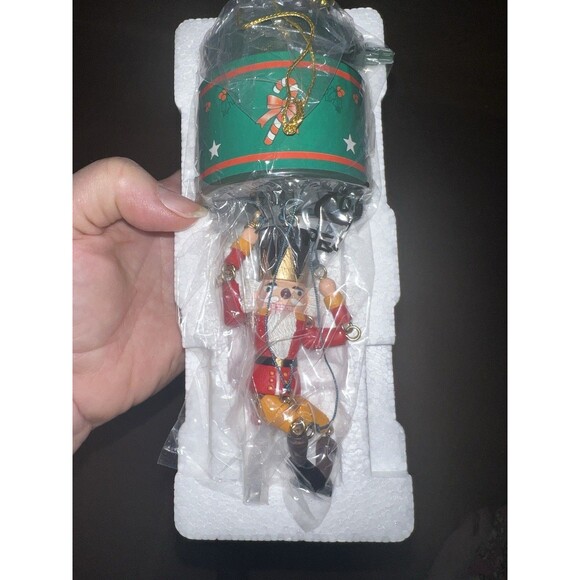 Kurt Adler Santa’s Action World Merry Marionettes Nutcracker Moves Dances New - Picture 4 of 6